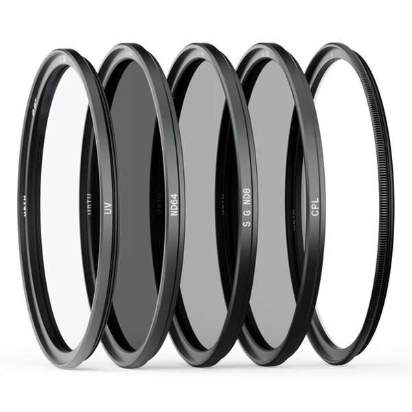 Urth Magnetic Landscape Filter Kit Plus+ (UV, CPL, SGND8, ND64)  52mm