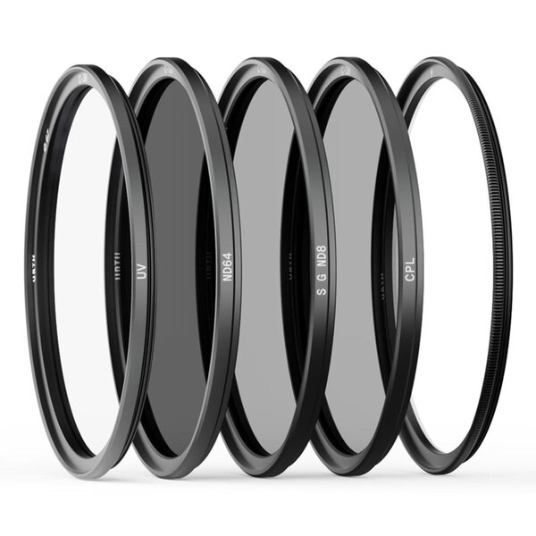 Urth Magnetic Landscape Filter Kit Plus+ (UV, CPL, SGND8, ND64)  72mm
