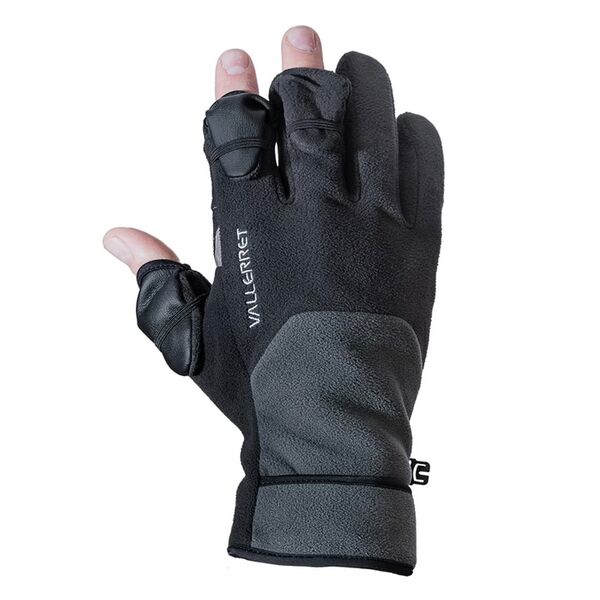 Vallerret Fotohandschuhe Milford Fleece  L schwarz