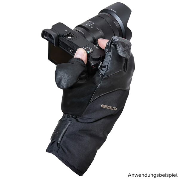 Vallerret Fotohandschuhe Tinden  XL schwarz