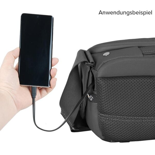 Vanguard VEO METRO Schultertasche  4 Liter Schwarz