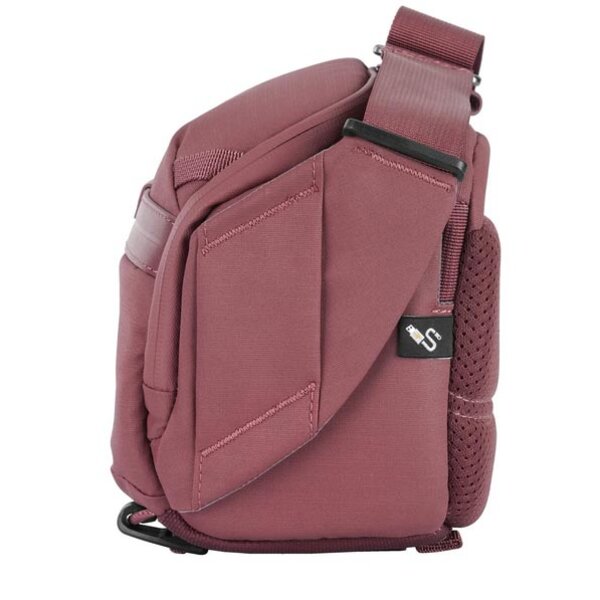 Vanguard VEO METRO Schultertasche  4 Liter Burgunder