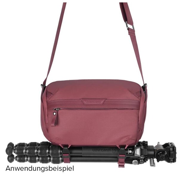 Vanguard VEO METRO Schultertasche  4 Liter Burgunder