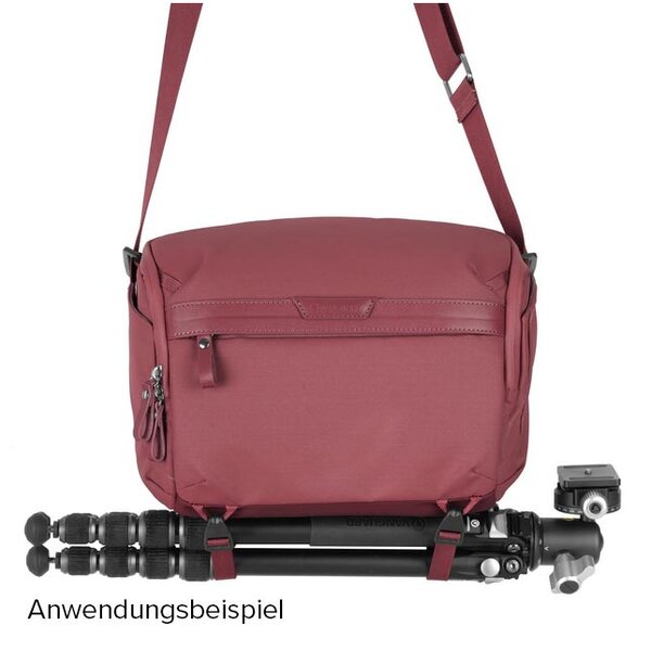 Vanguard VEO METRO Schultertasche  7 Liter Burgunder