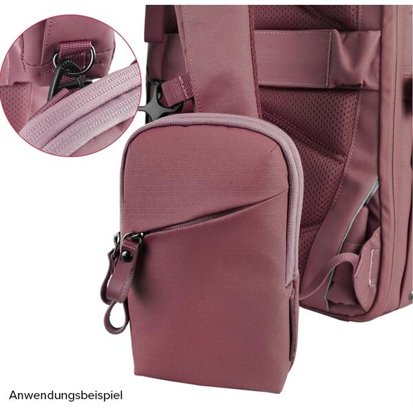 Vanguard VEO METRO Smartphone Pouch  Burgunder