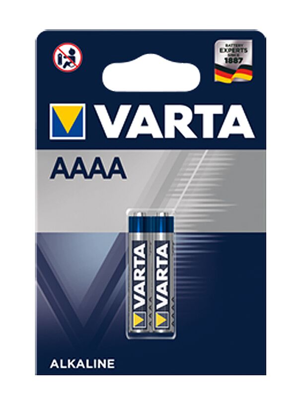 Varta Electronics Mini (AAAA) 2er Alkaline Batterie 