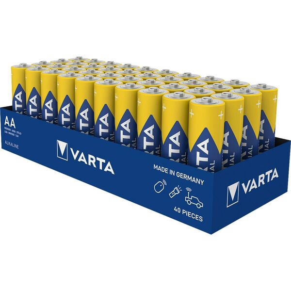 Varta Industrial Batterie AA  40 Stück