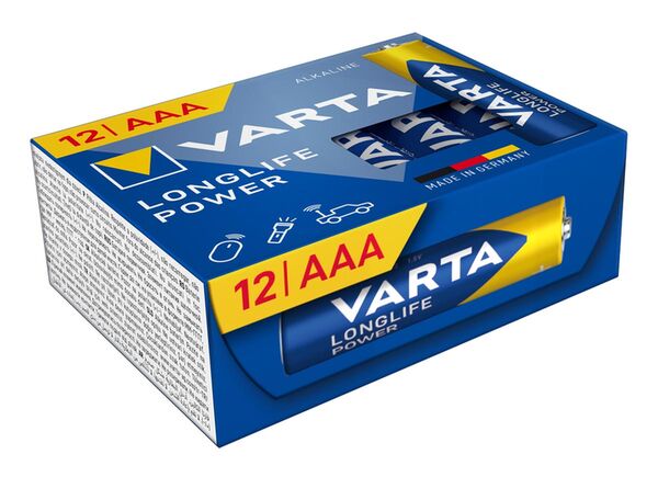 Varta Longlife Power Micro AAA  12er