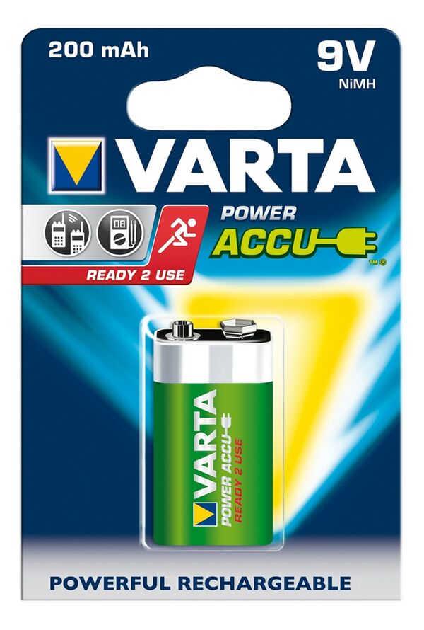 Varta Power Akku 9V Block 