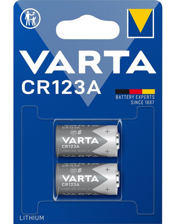 Varta Professional Lithium CR123A  2er Pack