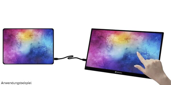 Verbatim portabler Monitor  PMT-14 
