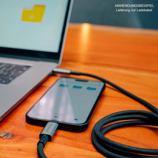 Verbatim USB-C/USB-C 1,2m schwarz 240W Ladekabel, Sync&Charge, 40GBit/s 