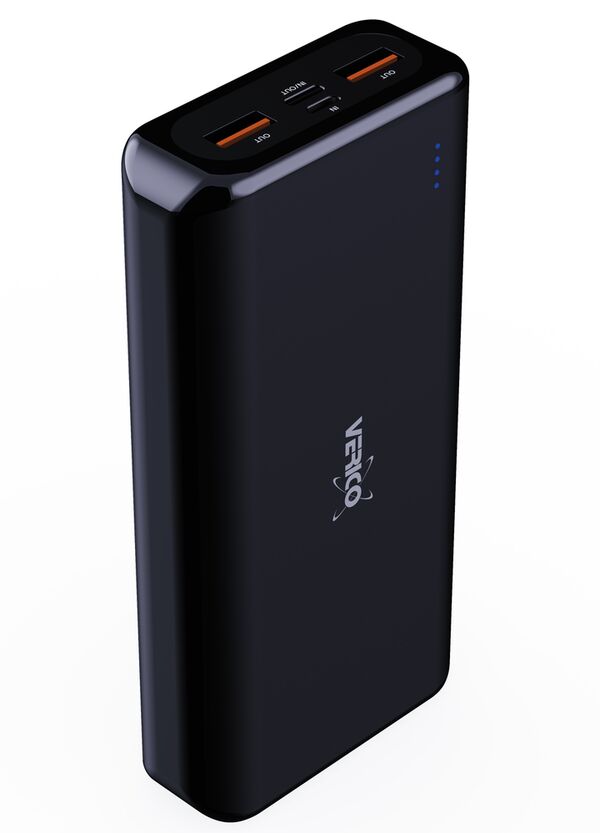 Verico Power Pro PD (Power Delivery 18W) 20.000mAh schwarz 