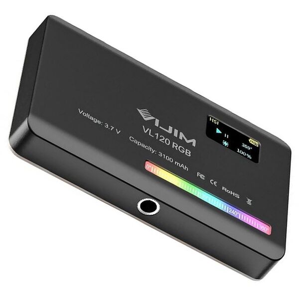 VIJIM VL120 RGB Mehrfarbige LED-Videoleuchte 