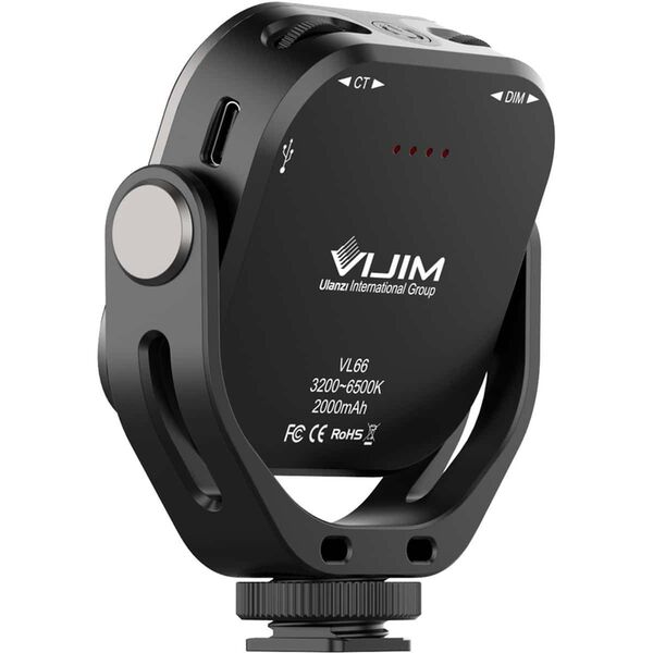 VIJIM VL66 Schwenkbares LED-Videolicht 