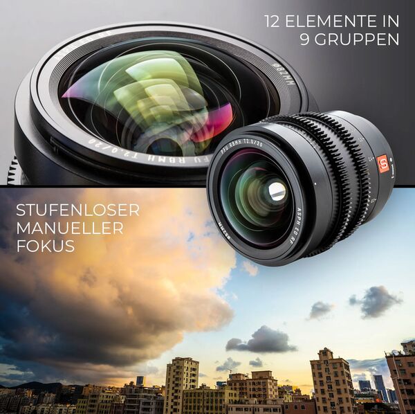 Viltrox 20mm t/2.0   Sony FE-Mount