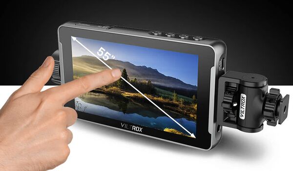 Viltrox DC 550 Pro 5,25 Zoll 4K HDMI Touchscreen Monitor 