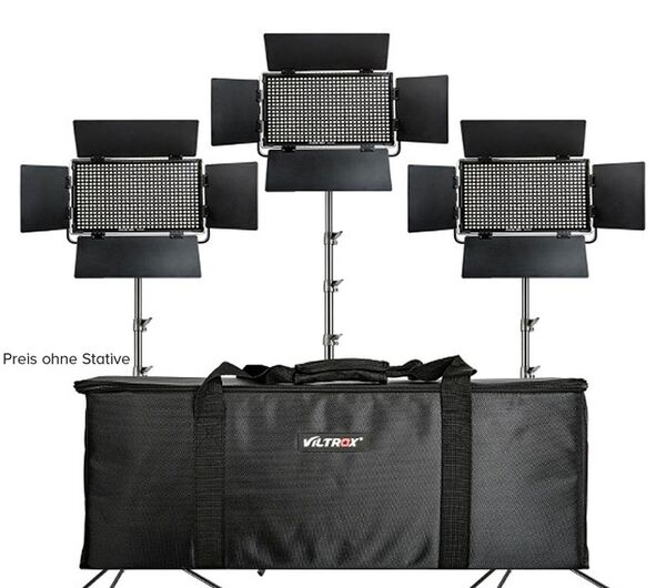 Viltrox VL D60T LED Light  Triple Kit