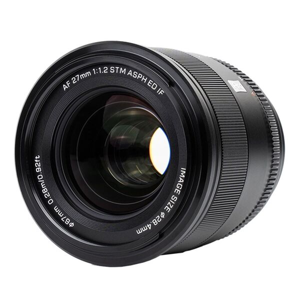 Viltrox AF 27mm f/1.2 PRO XF  Fujifilm X