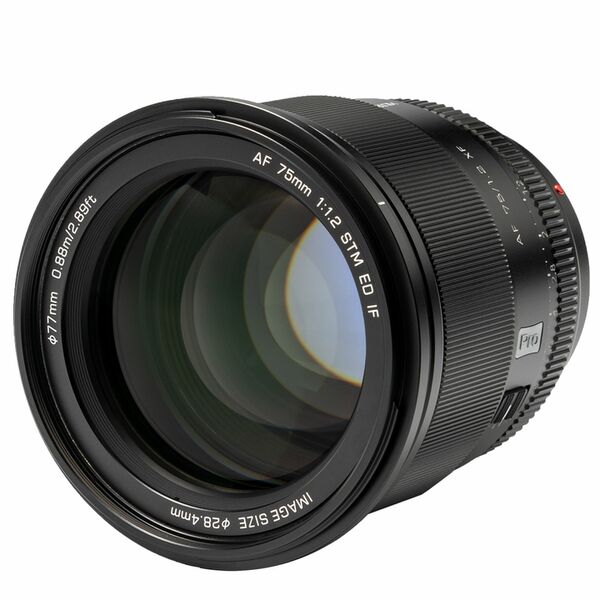 Viltrox AF 75mm f/1.2 XF PRO  Fujifilm X