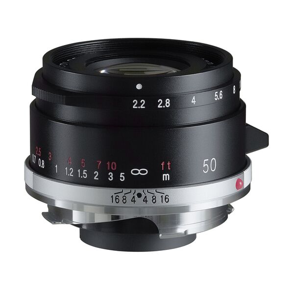 Voigtländer Color-Skopar 50mm f/2,2 VM  Leica M schwarz