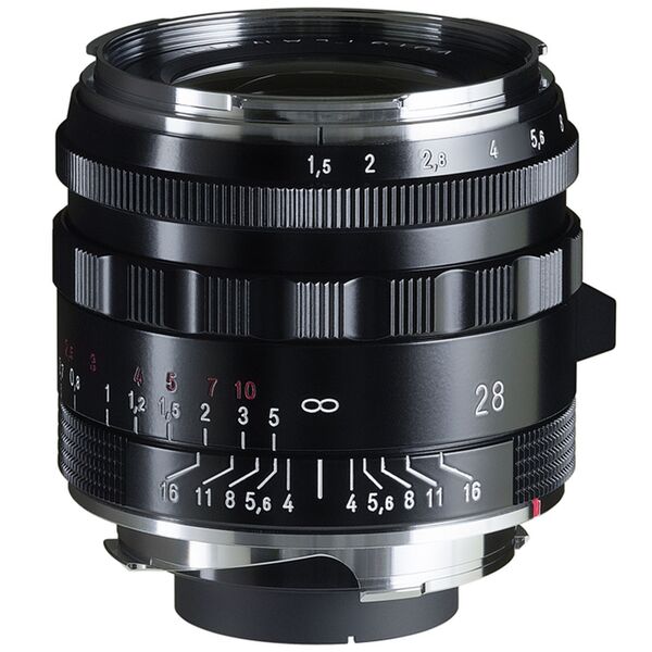 Voigtländer Nokton 28mm f/1,5 Type II VM asphärisch  Leica M schwarz
