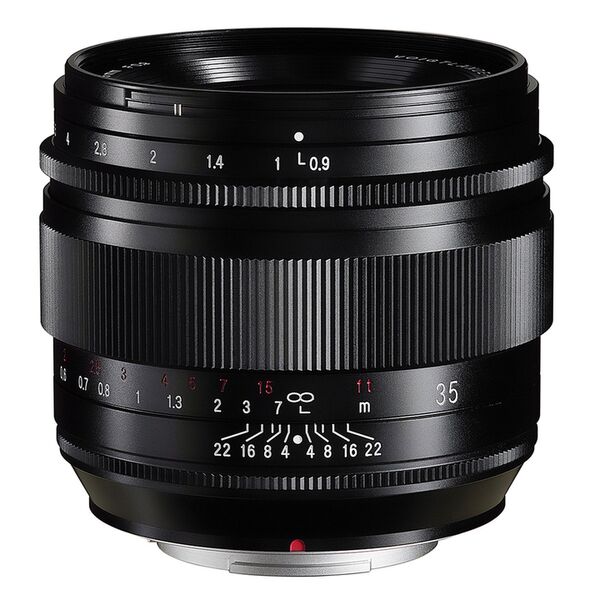 Voigtländer Nokton 35mm f/0,9  asphärisch schwarz   Fujifilm X