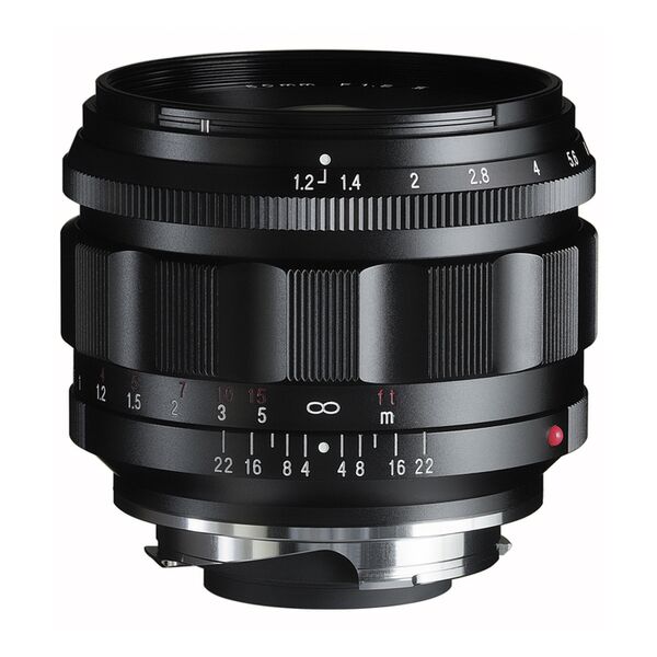Voigtländer Nokton 50mm f/1,2  II VM, asphärisch  Leica M schwarz