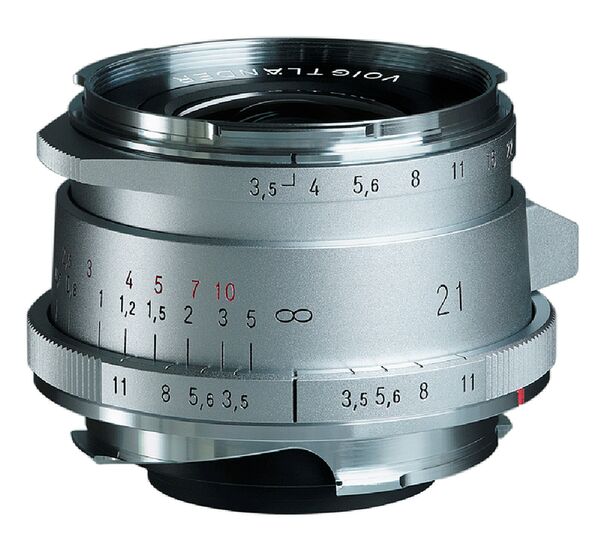 Voigtländer Color-Skopar  3,5/21mm VM asphärisch, Type II  Leica M silber