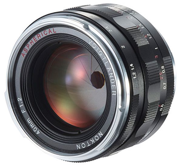 Voigtländer Nokton 40mm f/1,2 VM asphrisch, schwarz, Objektiv  schwarz Leica M