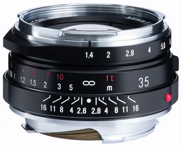 Voigtländer Nokton 35mm f/1,4  S.C. VM II  Leica M schwarz