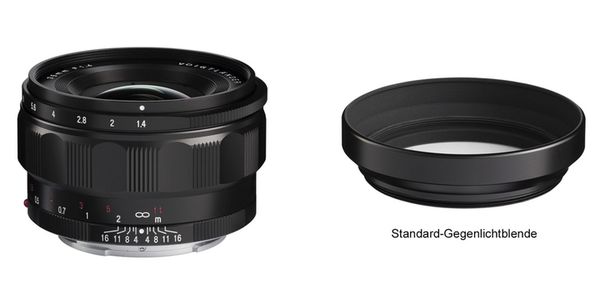Voigtländer Nokton classic 35mm f/1,4 E  Sony FE-Mount schwarz