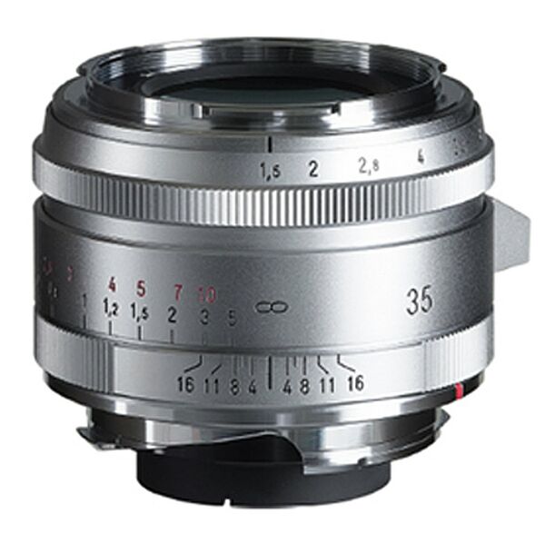 Voigtländer Nokton Vintage Line 35mm f/1,5 asphärisch Type II VM  Leica M silber 