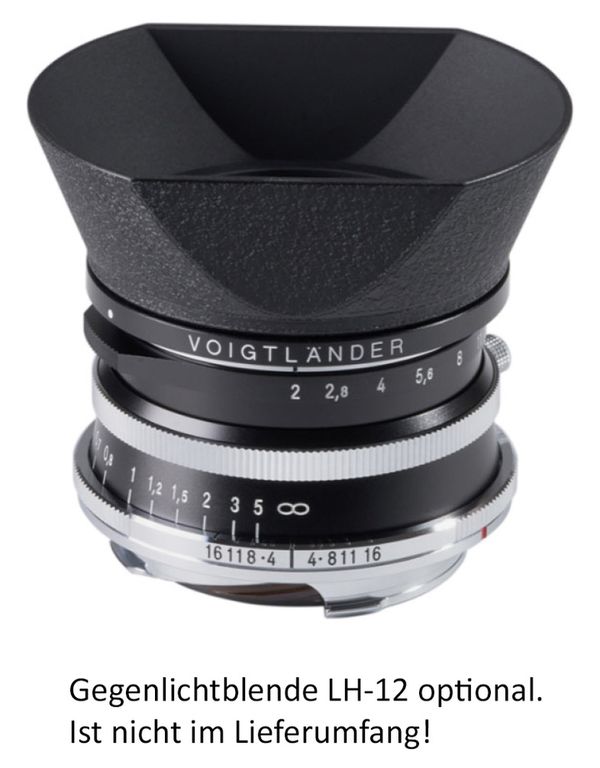 Voigtländer Ultron 35mm f/2,0 asphärisch VM  Leica M schwarz