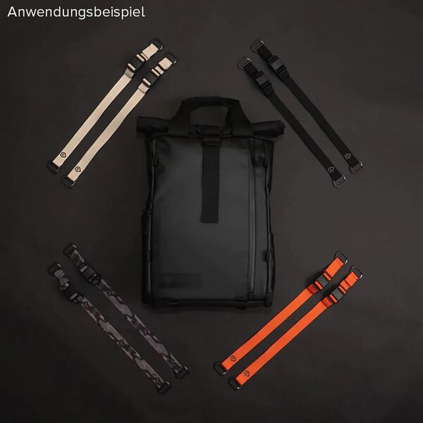 Wandrd Accessory Straps  Black