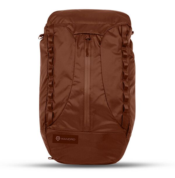 Wandrd Faltrucksack VEER 18 L mit aufblasbarem Rückenpolster  Rust