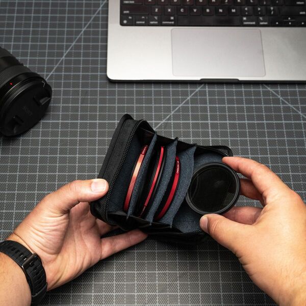 Wandrd Lens Filter Case  Aegean Blue