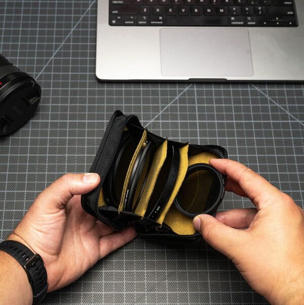 Wandrd Lens Filter Case  Dallol Yellow