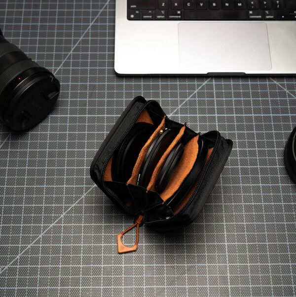 Wandrd Lens Filter Case  Sedona Orange