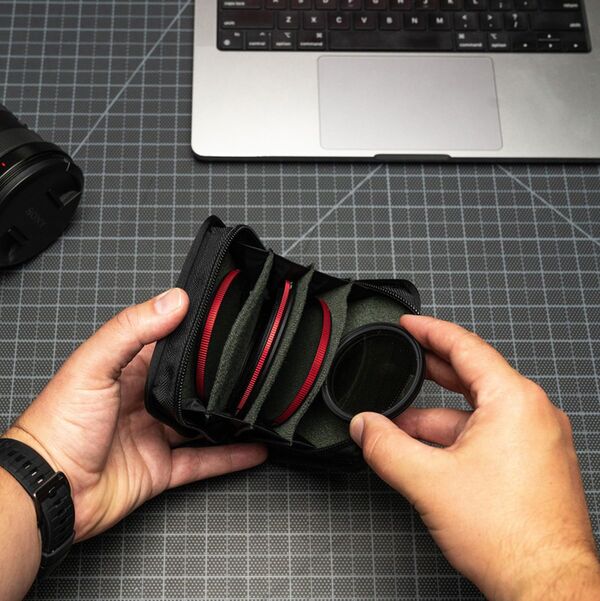 Wandrd Lens Filter Case  Wasatch Green