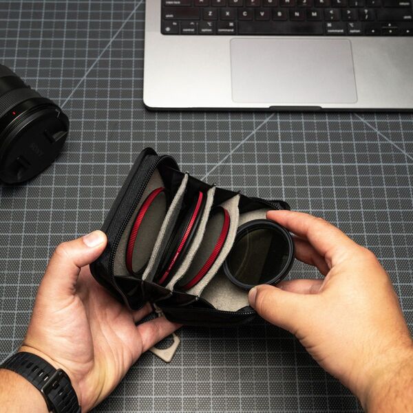 Wandrd Lens Filter Case  Yuma Tan