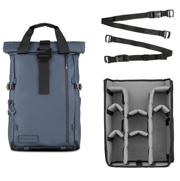 Wandrd PRVKE V4 31L  Pro Photography Bundle Aegean Blue