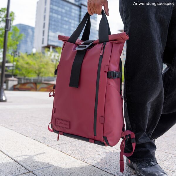 Wandrd PRVKE V4 31L  Pro Photography Bundle Rhone Burgundy