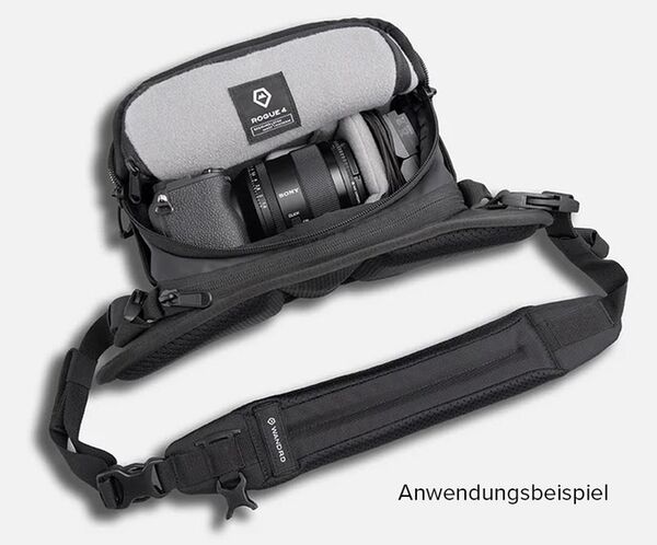 Wandrd ROGUE V2 Sling  4 L schwarz