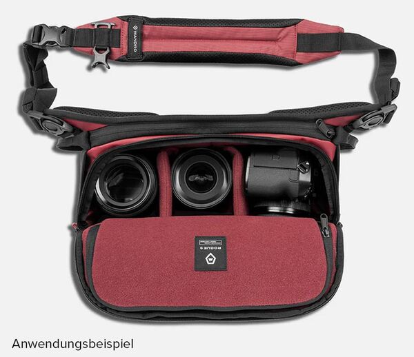 Wandrd ROGUE V2 Sling  9 L Rhoone Burgundy