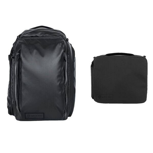 Wandrd Transit Travel Backpack Essential Bundle  schwarz 35L