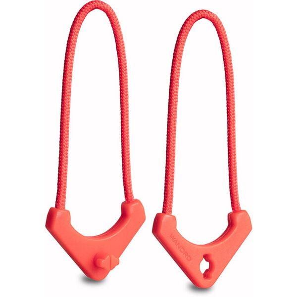 Wandrd WORRYLESS Zipper Puller  Red