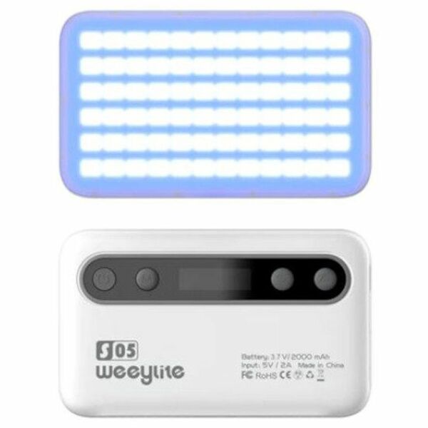 Weeylite S05 portable pocket RGB Light  weiß