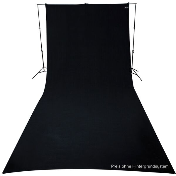 Westcott Hintergrundstoff  Schwarz 270 x 600 cm