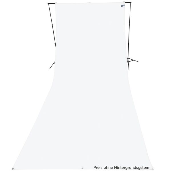 Westcott Hintergrundstoff  Weiß 270 x 600 cm